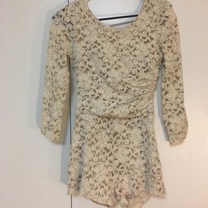 Ark and Co lace romper